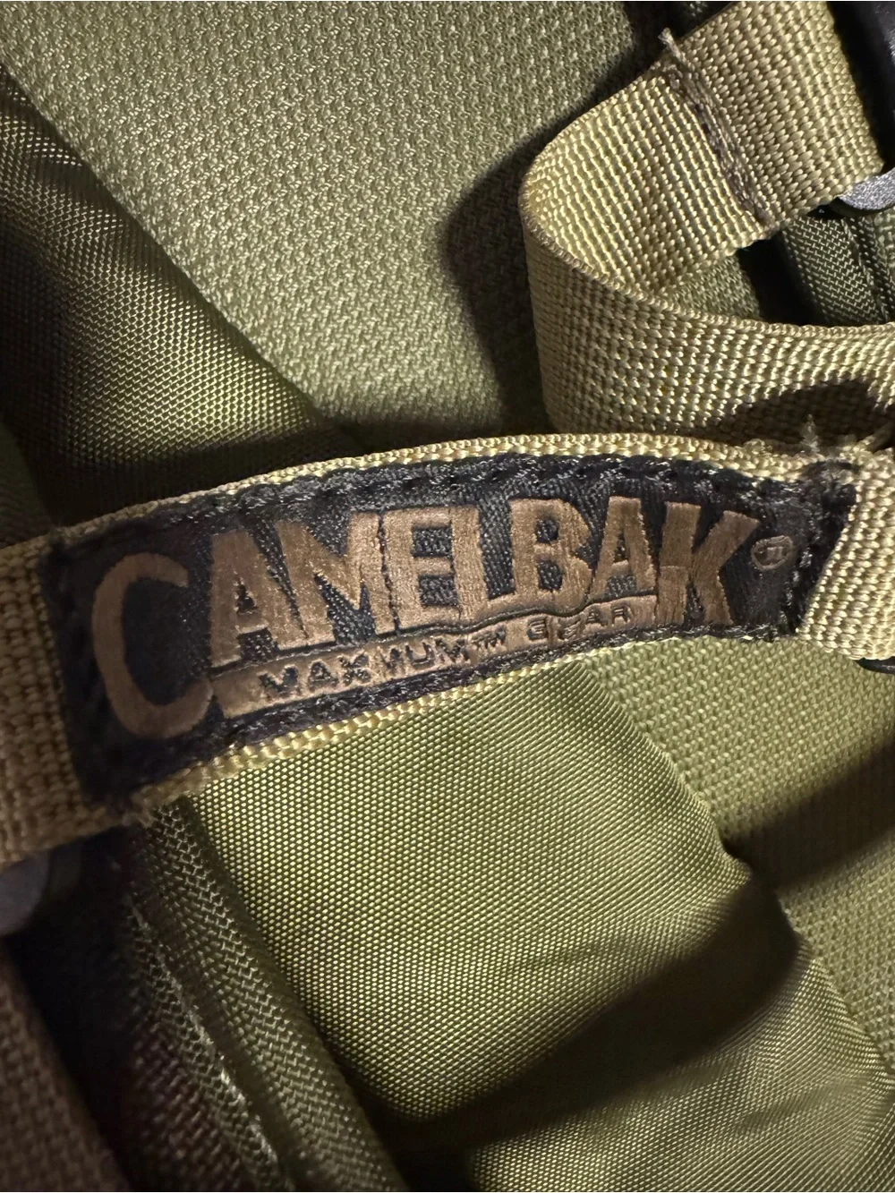 Camelbak Woodland Camo Hydration Pack - Green/Brown